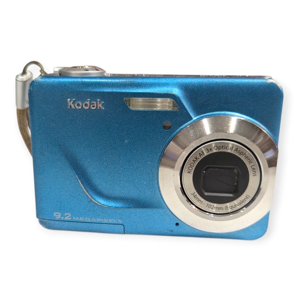 Kodak EasyShare C160 Blue 9.2MP Digital Camera 3x Optical Zoom Tested